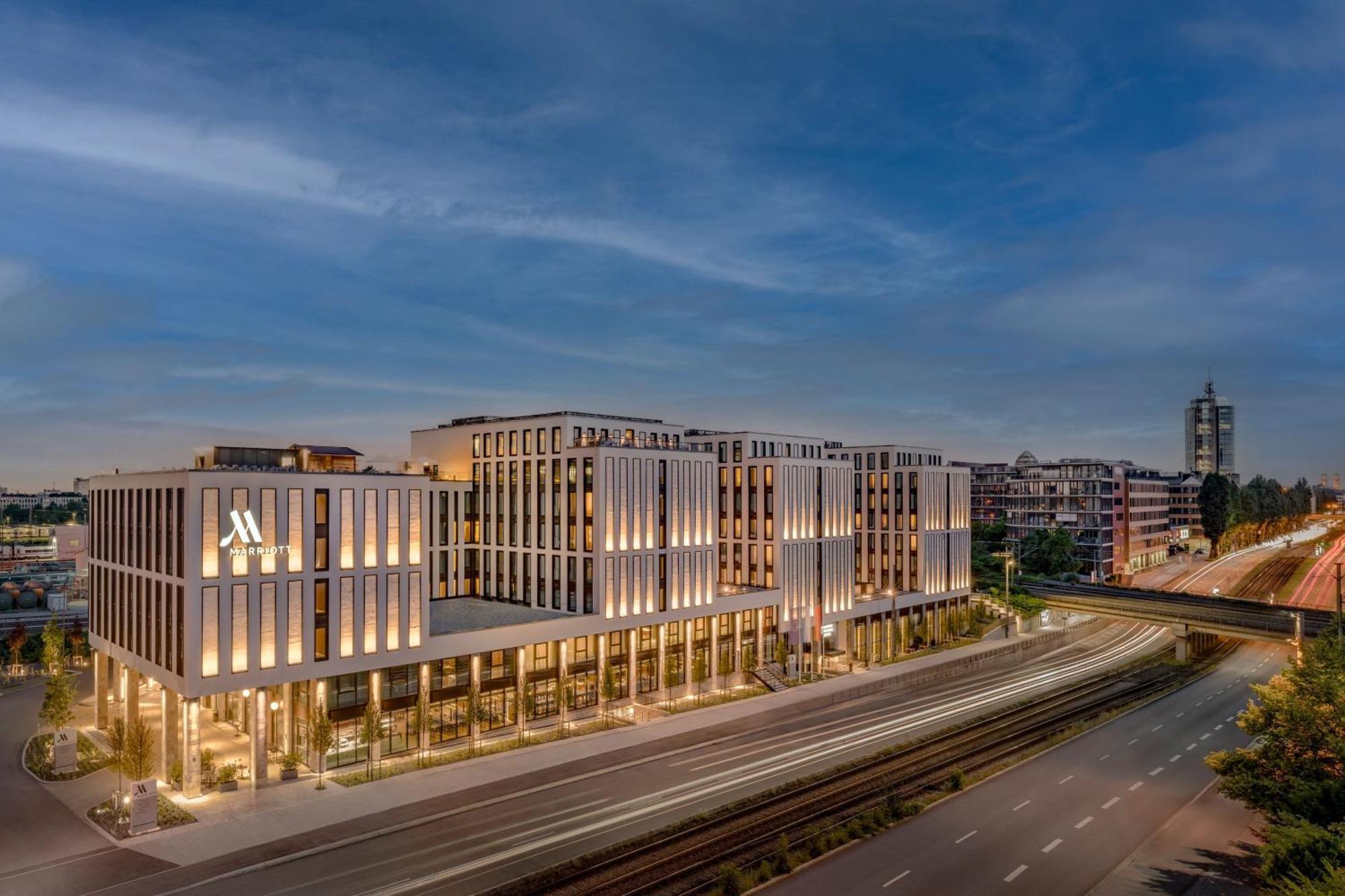 Munich Marriott Hotel City West Zewnętrze zdjęcie